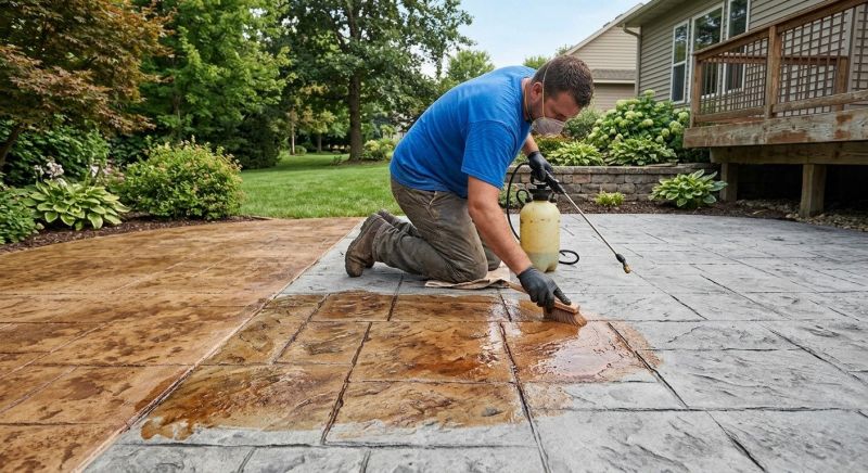 Concrete Staining Service in Fort Worth, TX