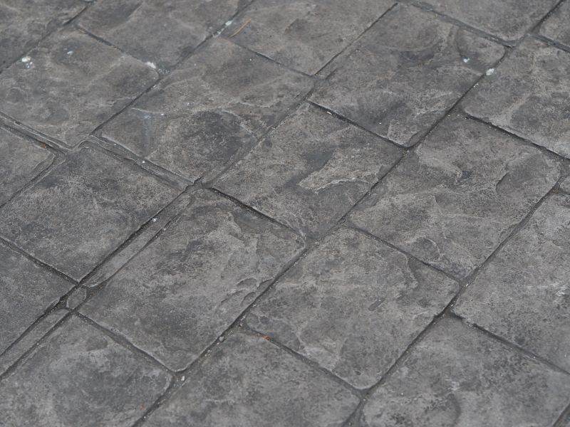 Stamped Concrete Installation in Fort Worth, TX