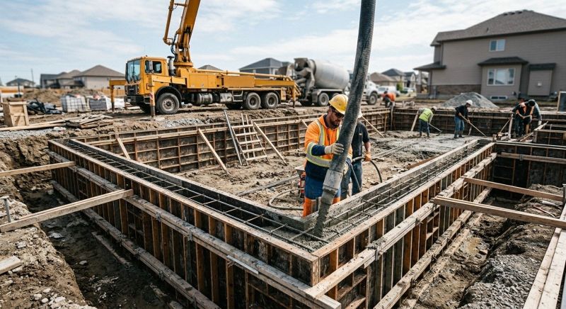 Basement Concrete Pouring in Fort Worth, TX