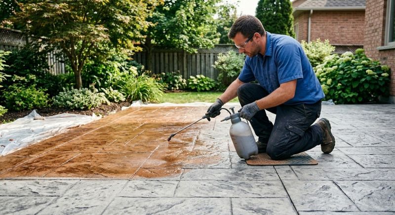 Cement Staining in Corpus Christi, TX