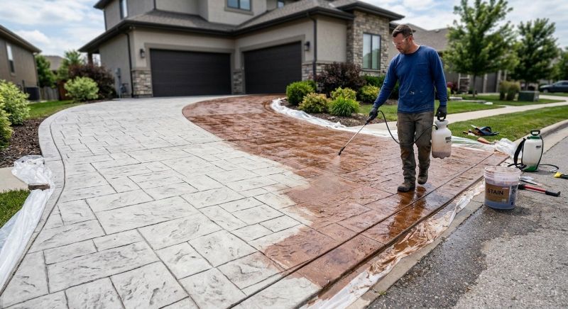 Driveway Refinishing in Corpus Christi, TX