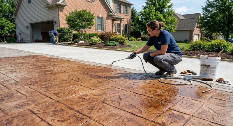 Driveway Refinishing in Corpus Christi, TX