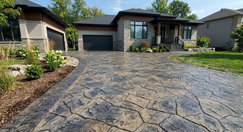 Driveway Stamping in Frisco, TX
