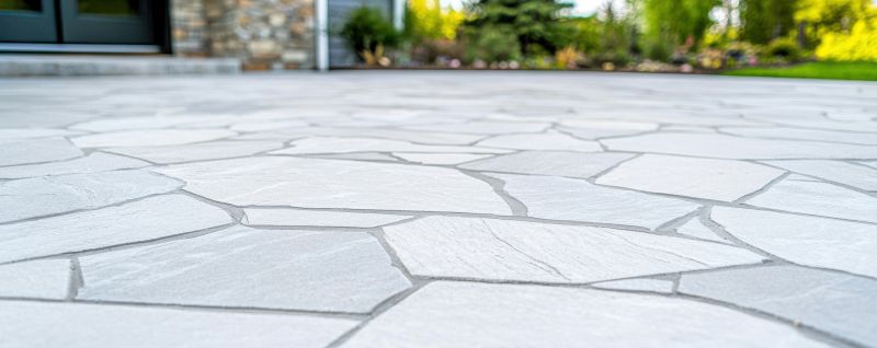 Stamped Patio Installation detail