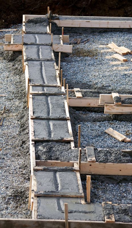 House Footing Construction in Fredericksburg, VA
