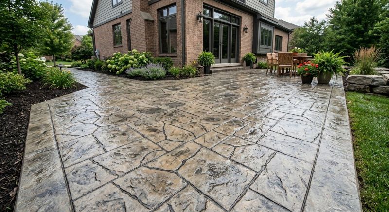 Patio Stamping in Corpus Christi, TX