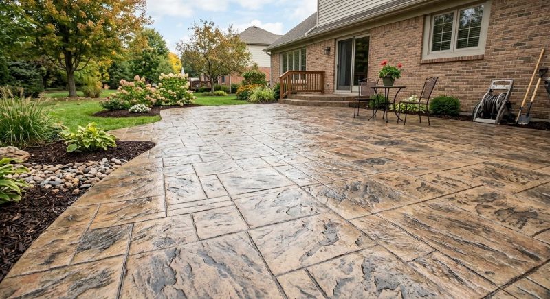 Patio Stamping in Corpus Christi, TX