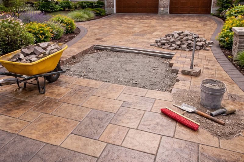 Stamped Concrete Paving in Fort Worth, TX