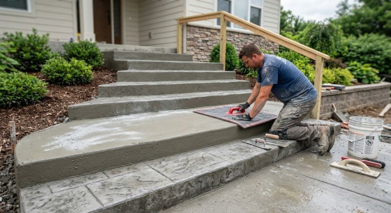 Stamped Concrete Service in Frisco, TX