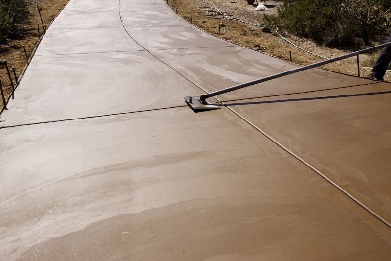 Tinted Concrete Installation in Fort Worth, TX